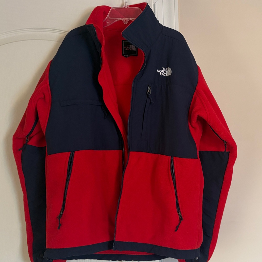 The North Face Men's Red and Navy Performance Jacket